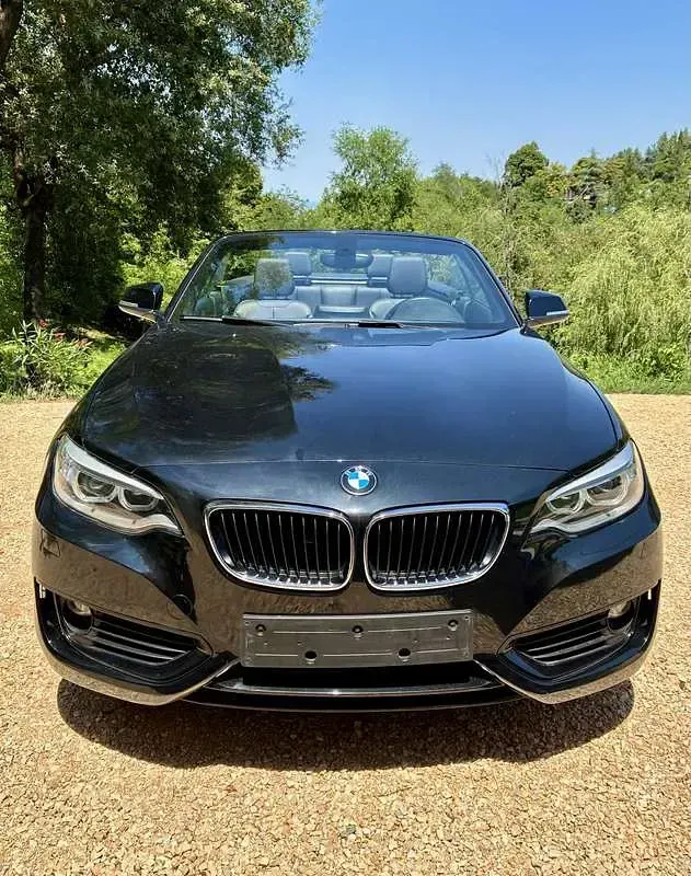 Usata BMW 220 184 CV (135 kW) 2015 Nero Cabrio