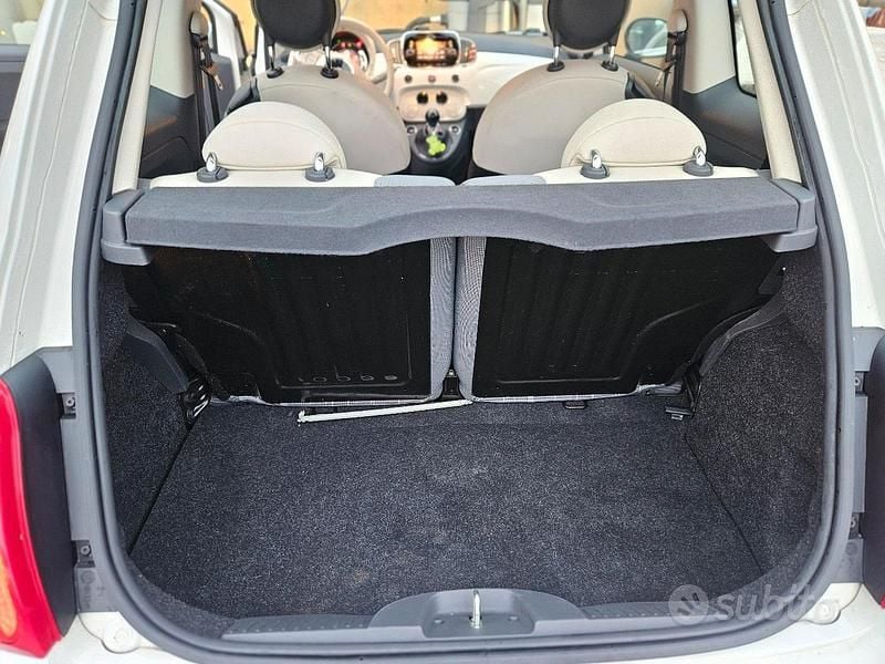 Usata Fiat 500 Lounge 69 CV (50 kW) 2015 Bianco Utilitaria