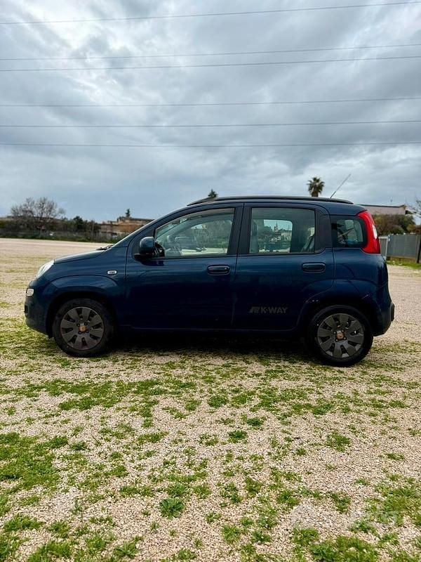 Usata Fiat Panda 69 CV (50 kW) 2015 Blu Utilitaria