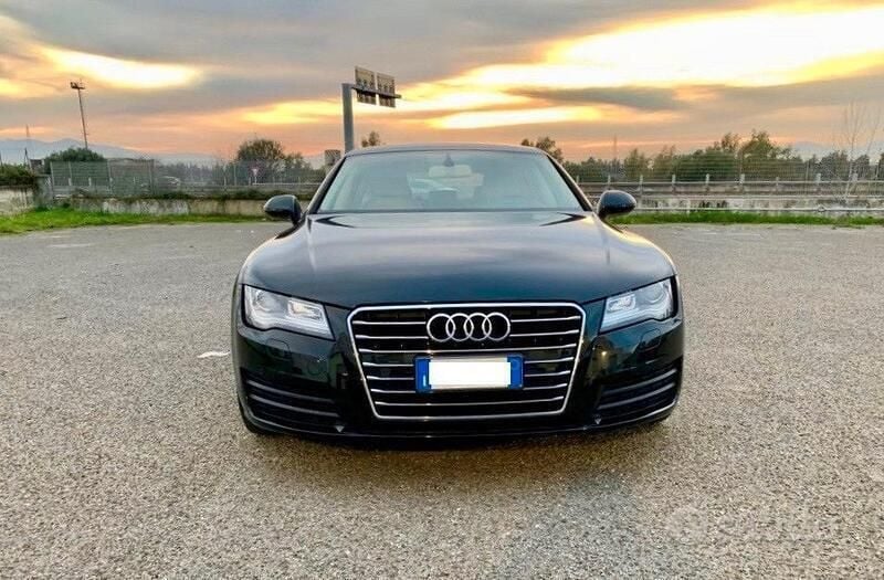 Usata Audi A7 Business Plus 245 CV (180 kW) 2012 Nero Utilitaria