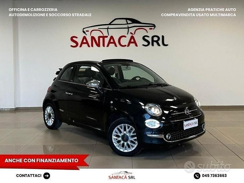 Nero Usata 2016 Fiat 500C Cabrio | 8500 € (Ottimo prezzo) - Immagine 1/4