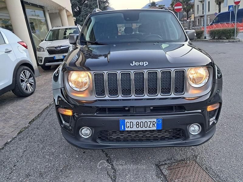 Usata Jeep Renegade Limited 140 CV (102 kW) 2021 Nero SUV