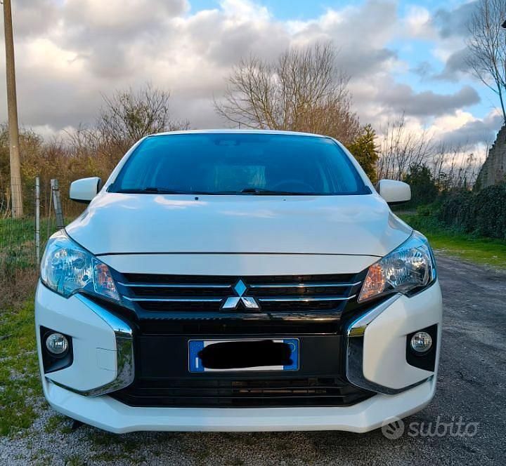 Usata Mitsubishi Space Star 80 CV (58 kW) 2022 Bianco Utilitaria