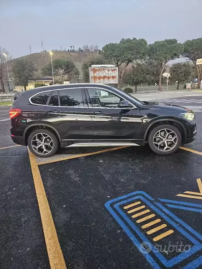 Usata BMW X1 xLine 150 CV (110 kW) 2018 Nero SUV