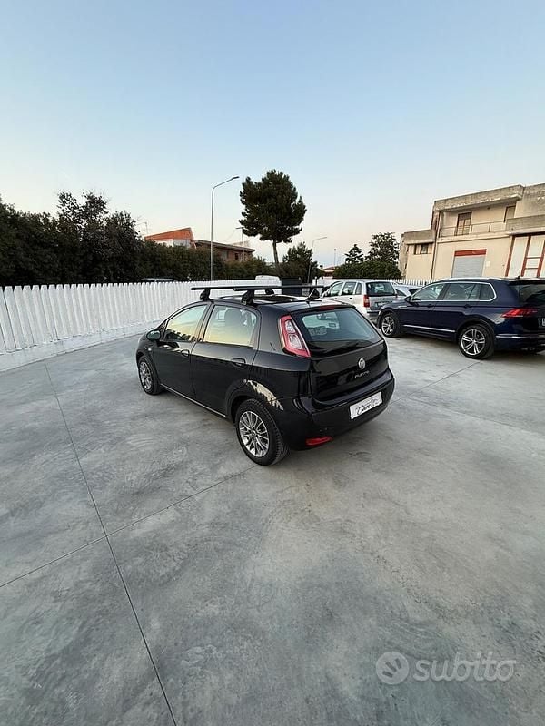 Usata Fiat Punto Evo S 75 CV (55 kW) 2012 Nero Utilitaria