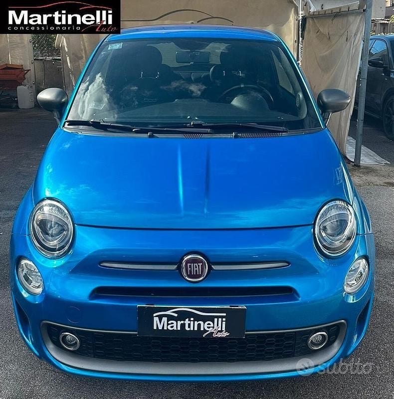 Usata Fiat 500 S 69 CV (50 kW) 2016 Blu Berlina