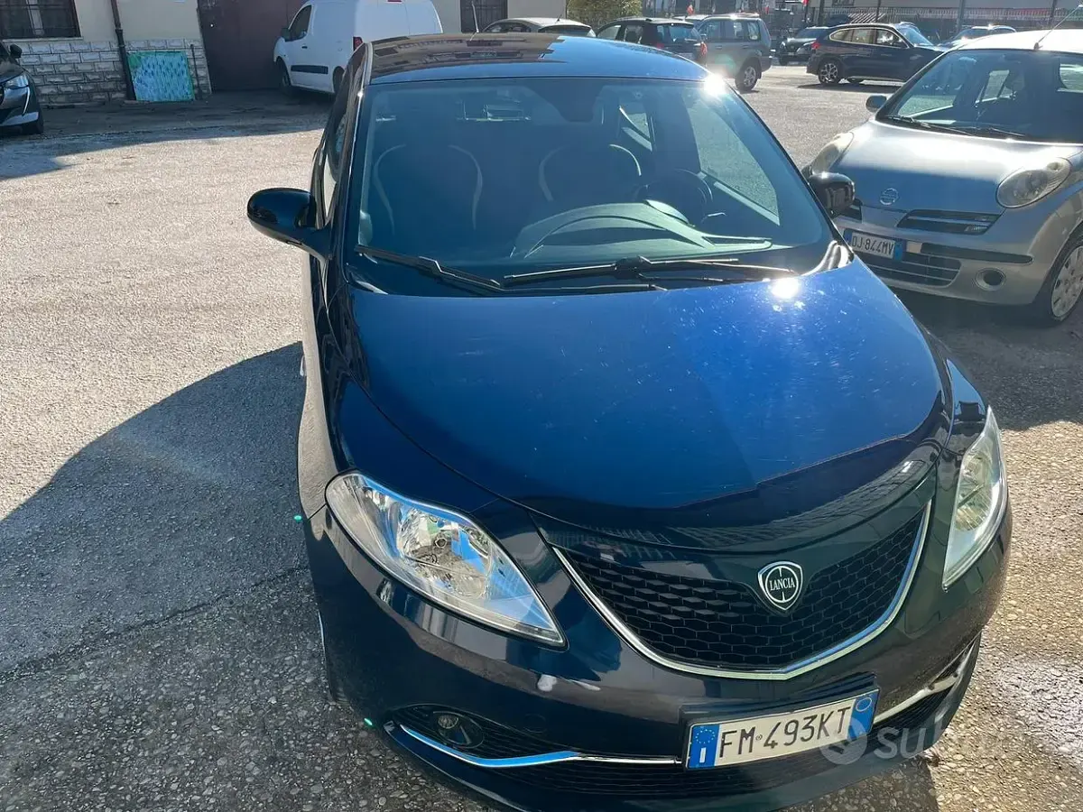 Usata Lancia Ypsilon Gold 69 CV (50 kW) 2017 Blu Utilitaria