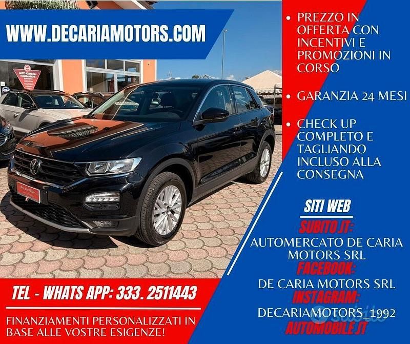 Usata VW T-Roc 116 CV (85 kW) 2021 Nero SUV