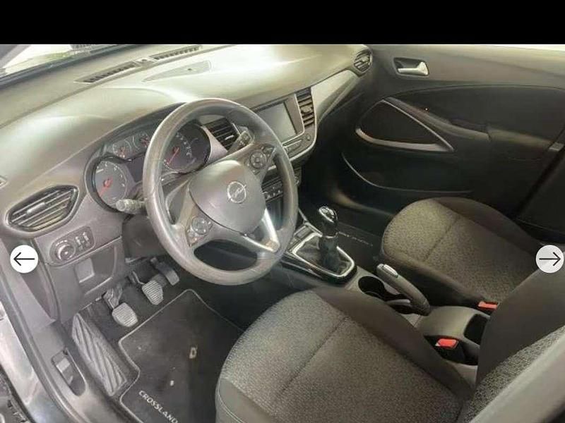 Usata Opel Crossland X 82 CV (60 kW) 2018 Nero SUV