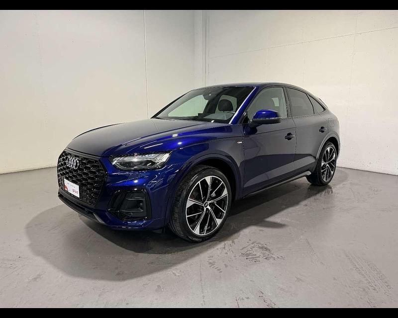 Blu navarra metallizzato Usata 2022 Audi Q5 Sportback S-line plus SUV | 44.900 € (Cara) - Immagine 1/4