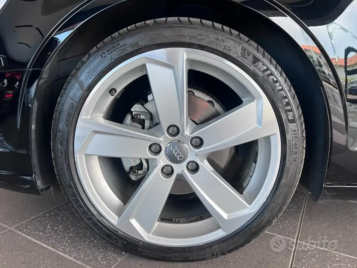 Usata Audi A3 Sport 116 CV (85 kW) 2018 Nero Berlina