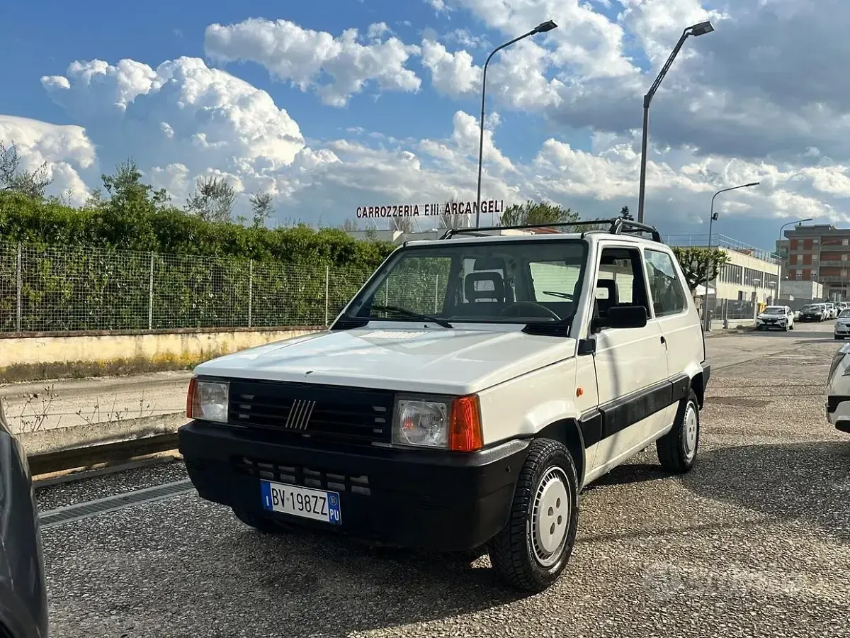 Usata Fiat Panda 54 CV (39 kW) 2002 Bianco Berlina