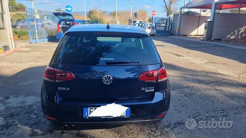 Usata VW Golf VII 2016 Blu Berlina