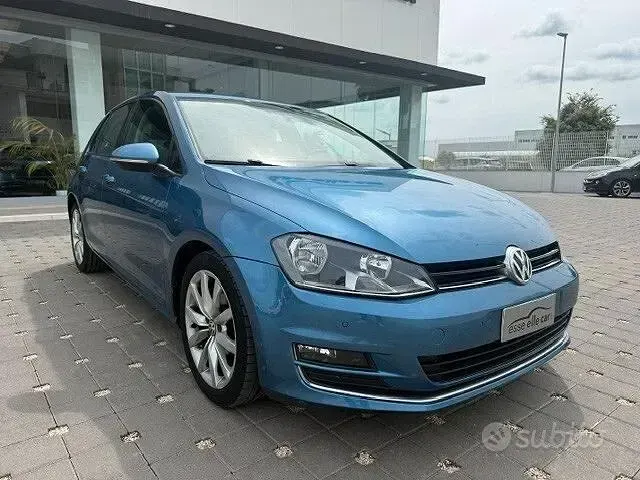 Usata VW Golf VII Executive 110 CV (80 kW) 2016 Blu Berlina
