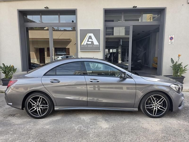 Usata Mercedes CLA200 AMG 136 CV (100 kW) 2019 Grigio Berlina