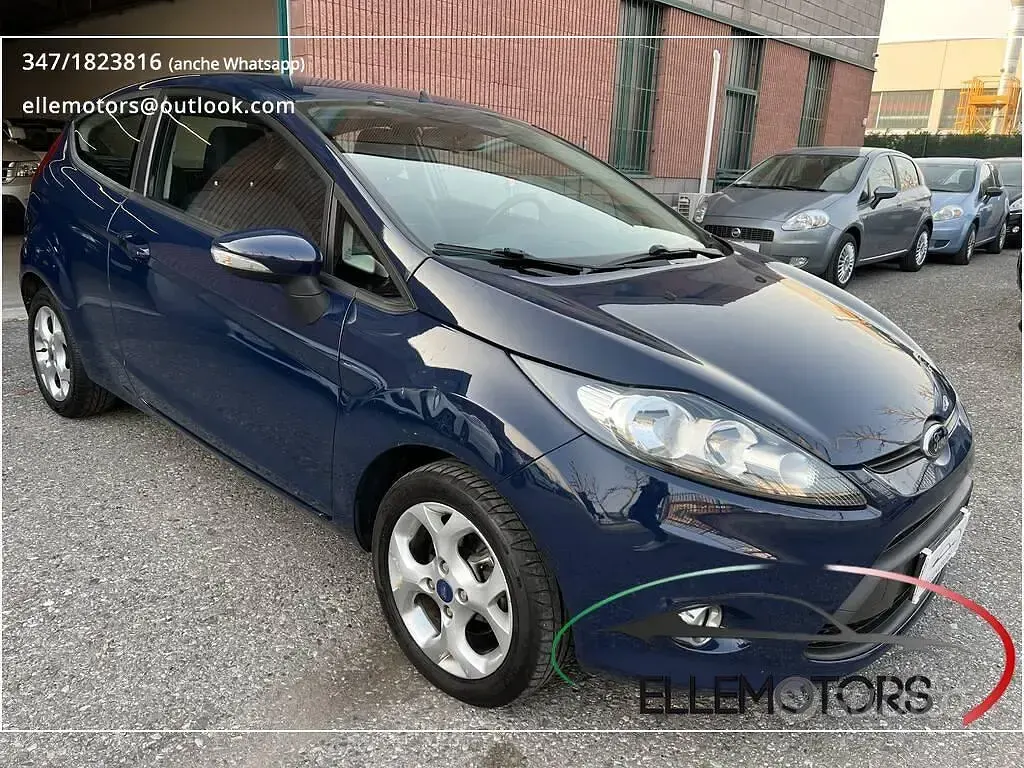 Occasion Ford Fiesta Titanium 60 PK (44 kW) 2012 Blauw Sedan