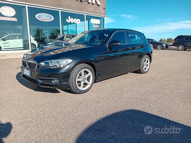 Usata BMW 114 Advantage 95 CV (69 kW) 2016 Nero Utilitaria