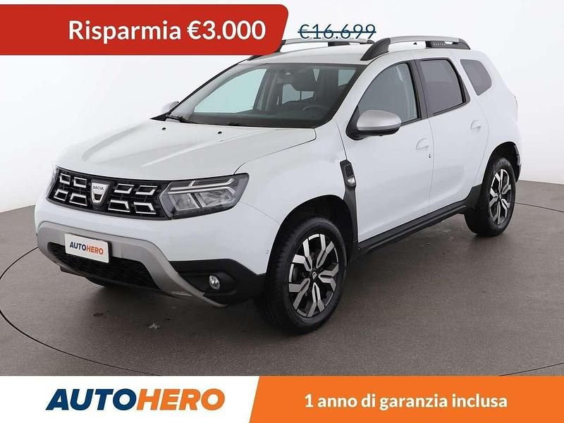 Bianco Usata 2022 Dacia Duster Prestige SUV | 13.699 € (Super prezzo) - Immagine 1/3