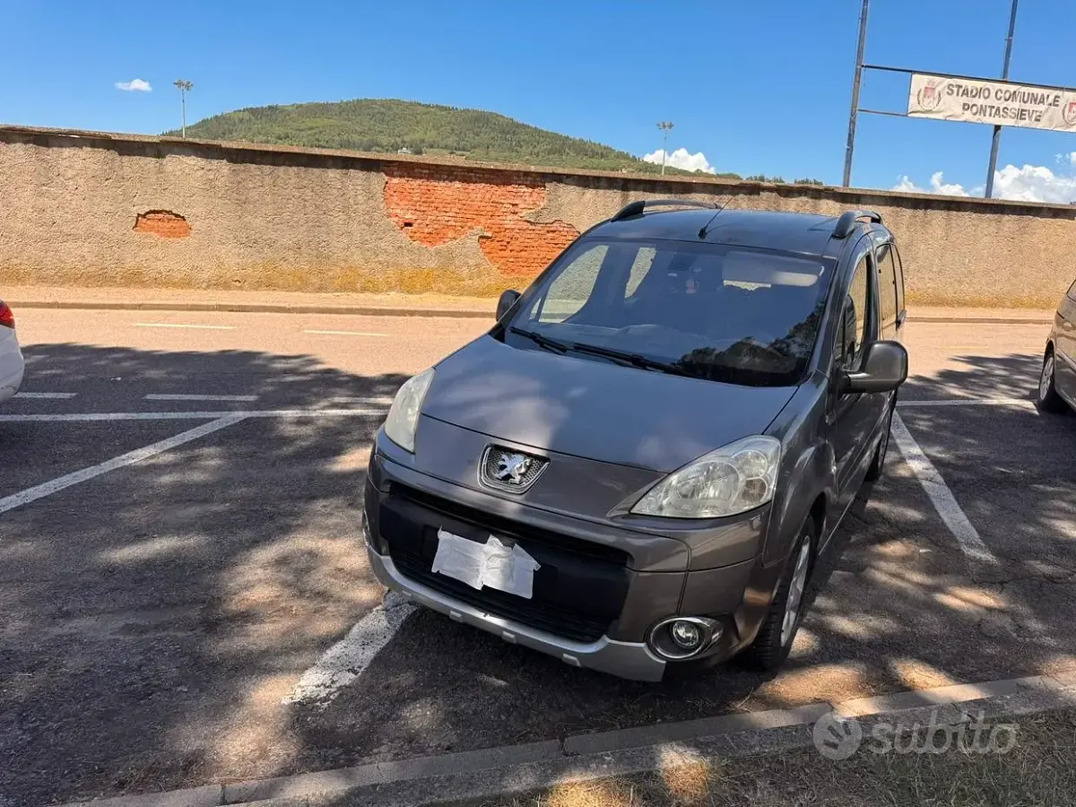 Usata Peugeot Partner Tepee 90 CV (66 kW) 2008 Grigio Monovolume