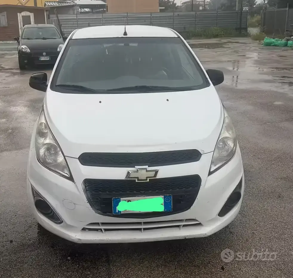 Usata Chevrolet Spark 68 CV (50 kW) 2014 Bianco Utilitaria