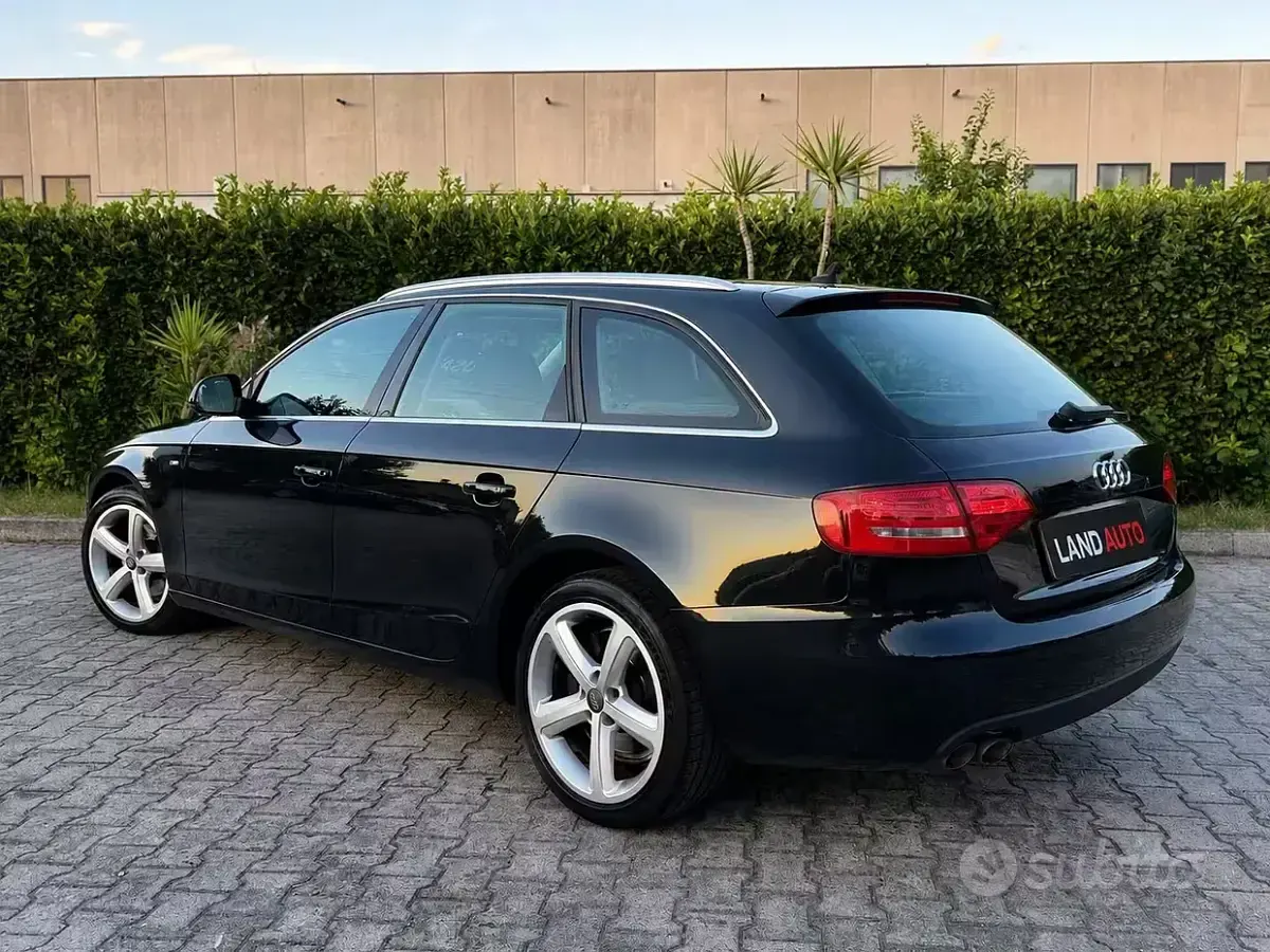 Usata Audi A4 S-Line 143 CV (105 kW) 2009 Nero Station wagon