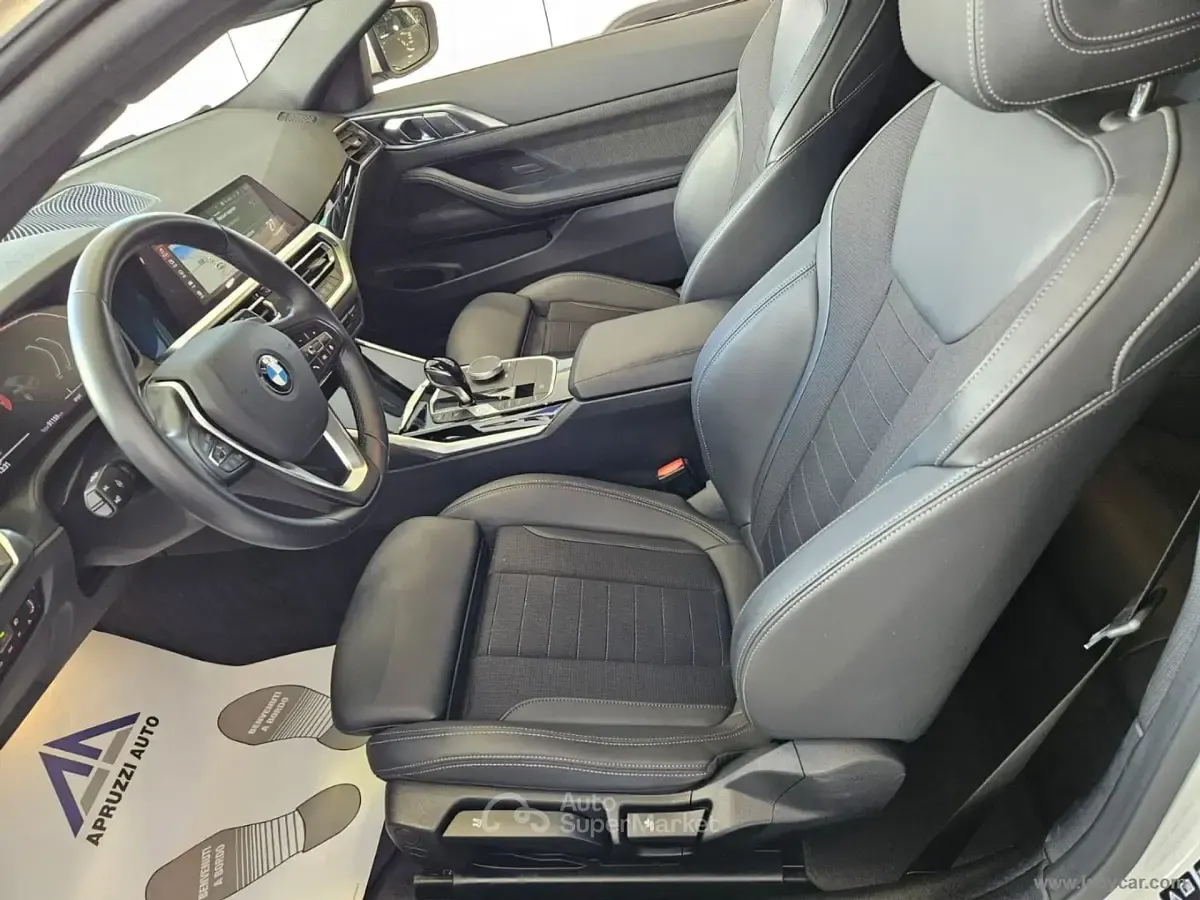 Usata BMW 420 Sport Line 190 CV (139 kW) 2022 Bianco Coupé