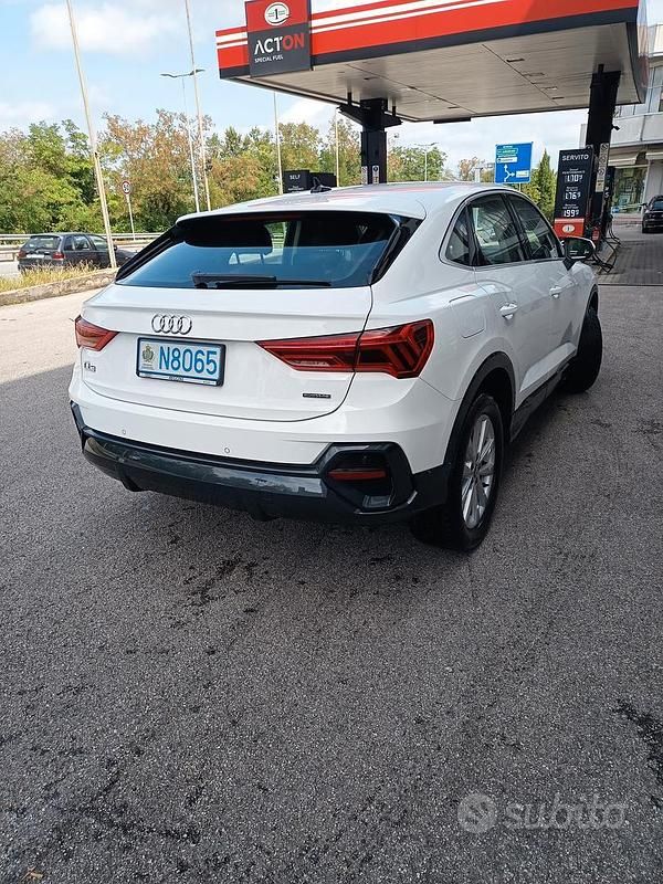Usata Audi Q3 Sportback 190 CV (139 kW) 2020 Bianco SUV