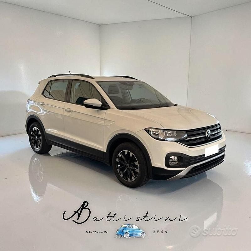 Usata VW T-Cross Style 95 CV (69 kW) 2022 Bianco SUV