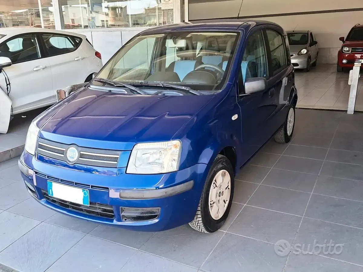 Usata Fiat Panda 60 CV (44 kW) 2007 Bluazzurro Utilitaria
