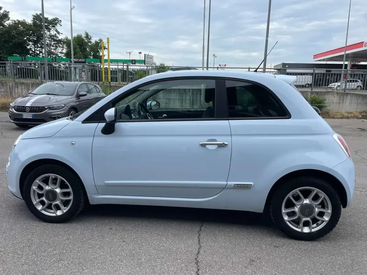 Usata Fiat 500 Sport 75 CV (55 kW) 2008 Blu/azzurro Utilitaria