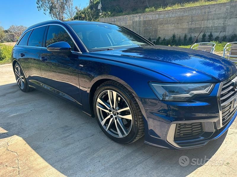 Usata Audi A6 S-Line 2021 Blu Station wagon