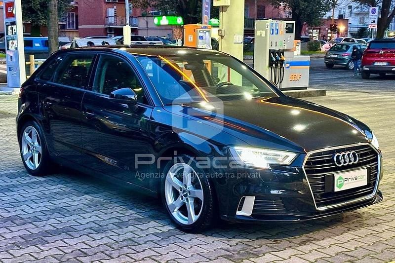 Usata Audi A3 Sportback Business 116 CV (85 kW) 2018 Nero Utilitaria
