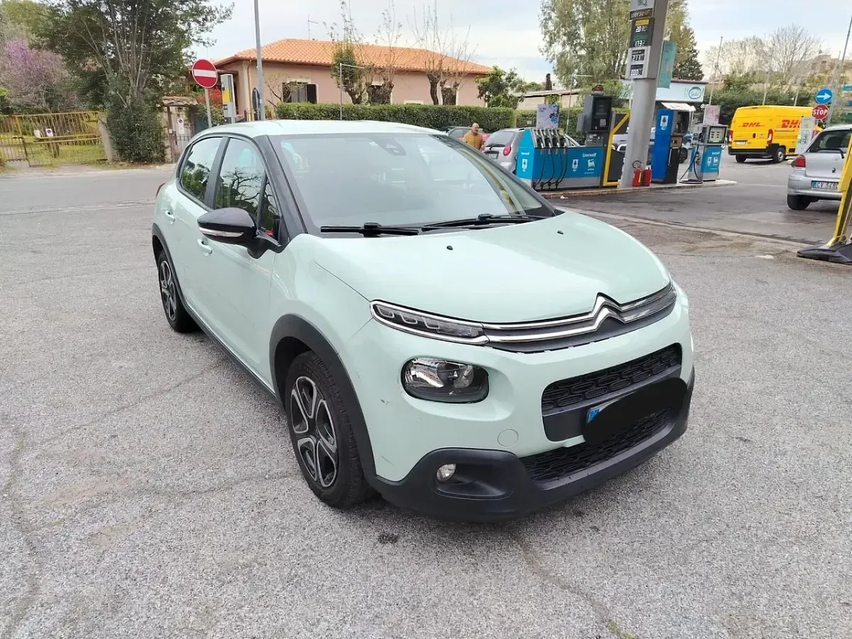 Gebraucht Citroën C3 PureTech 82 PS (60 kW) 2018 Grün Kleinwagen