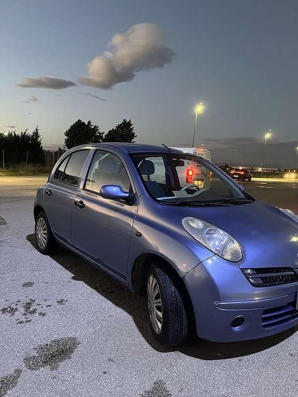 Usata Nissan Micra Acenta 80 CV (58 kW) 2006 Blu/azzurro Berlina