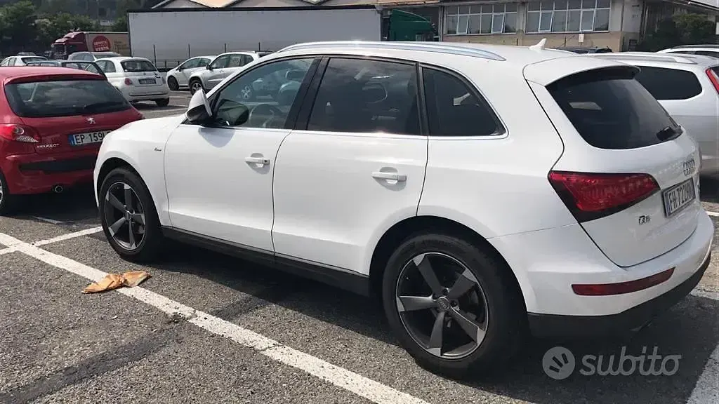 Usata Audi Q5 S-Line 150 CV (110 kW) 2014 Bianco SUV