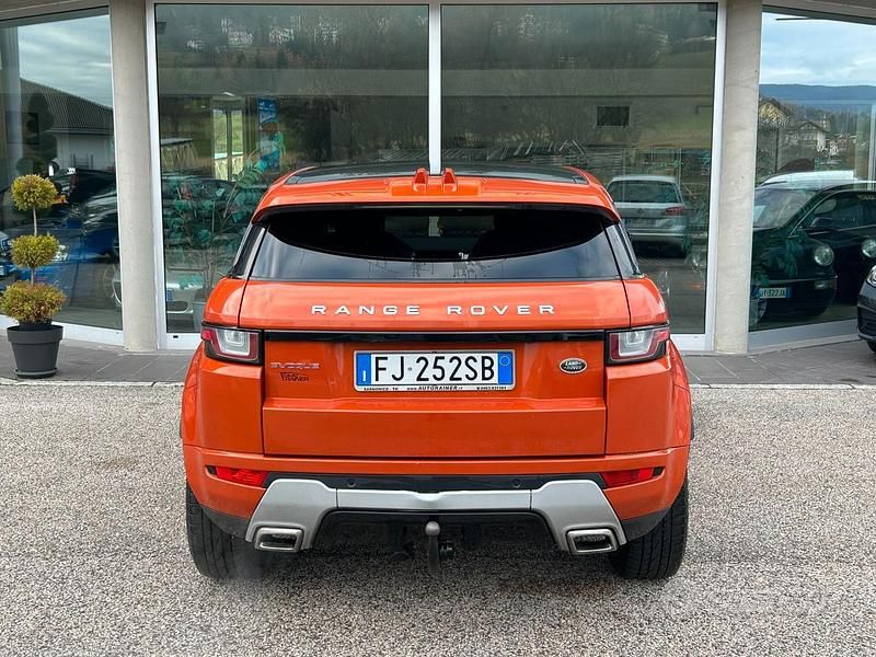 Usata Land Rover Range Rover evoque Autobiography 180 CV (132 kW) 2017 Arancione Station wagon