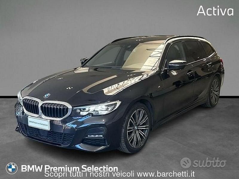 Nero Usata 2021 BMW 330 Sport Line Station wagon | 34.400 € (Buon prezzo) - Immagine 1/4