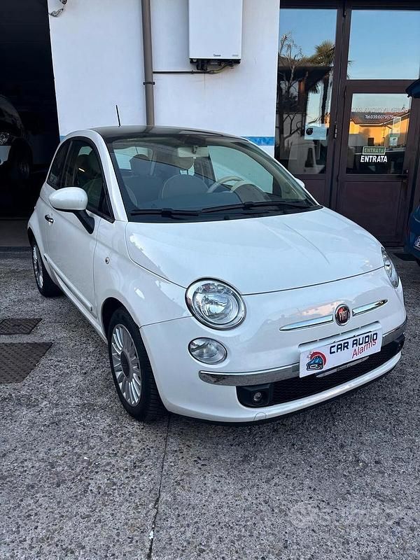 Usata Fiat 500 Lounge 100 CV (73 kW) 2013 Bianco Berlina
