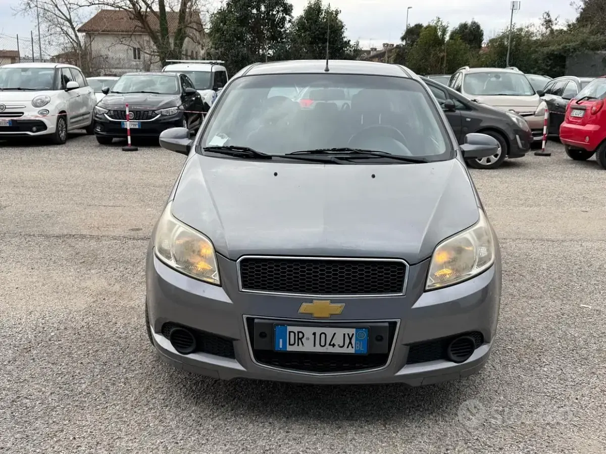 Usata Chevrolet Aveo LS 82 CV (60 kW) 2009 Grigio Berlina
