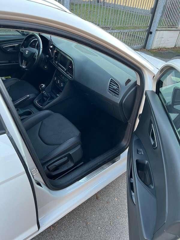 Usata Seat Leon 150 CV (110 kW) 2014 Bianco Station wagon