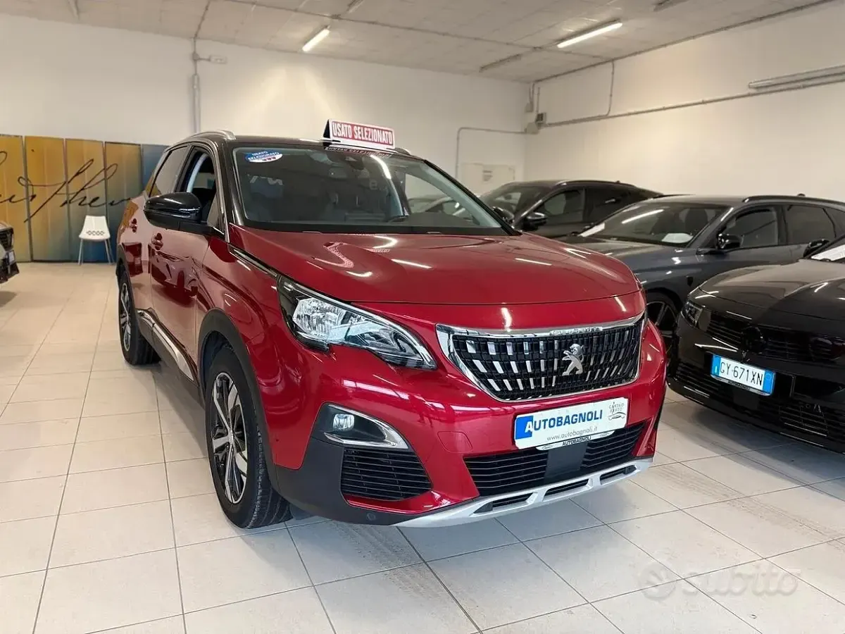 Usata Peugeot 3008 Allure 131 CV (96 kW) 2020 Rosso SUV