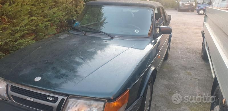 Usata Saab 900 Cabriolet 1993 Verde Cabrio
