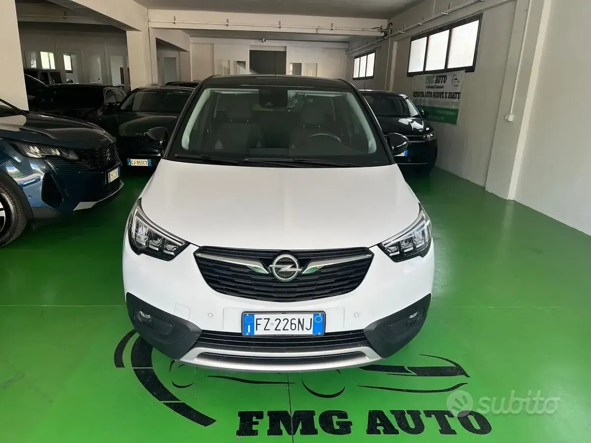 Usata Opel Crossland X 102 CV (75 kW) 2019 Bianco SUV