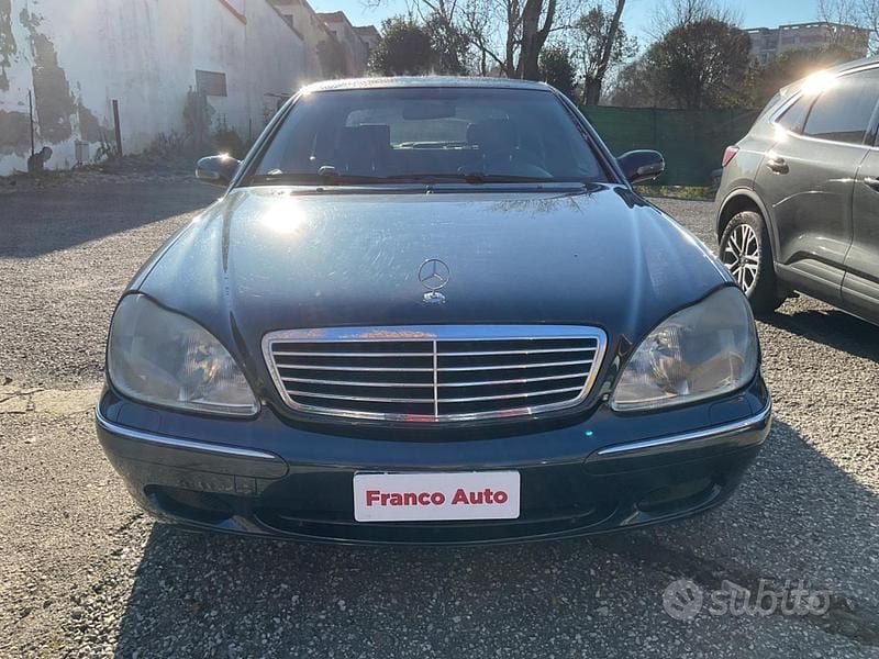 Usata Mercedes S320 197 CV (144 kW) 2000 Blu Berlina