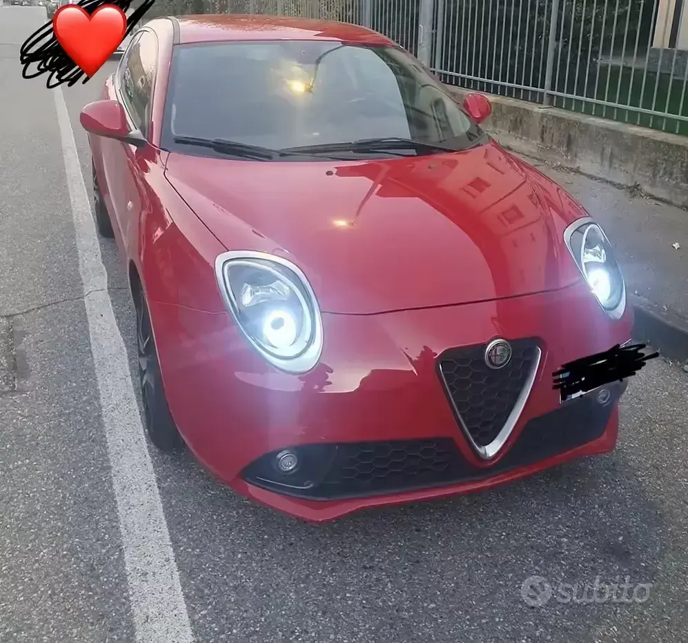 Usata Alfa Romeo MiTo 95 CV (69 kW) 2017 Rosso Utilitaria