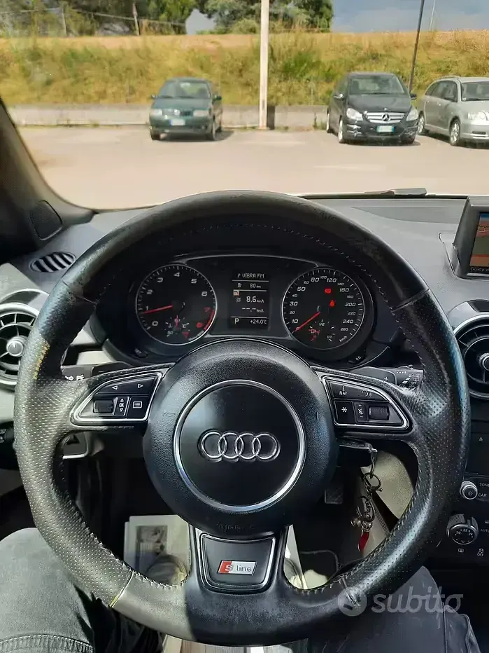 Usata Audi A1 Ambition 185 CV (136 kW) 2011 Bianco Utilitaria