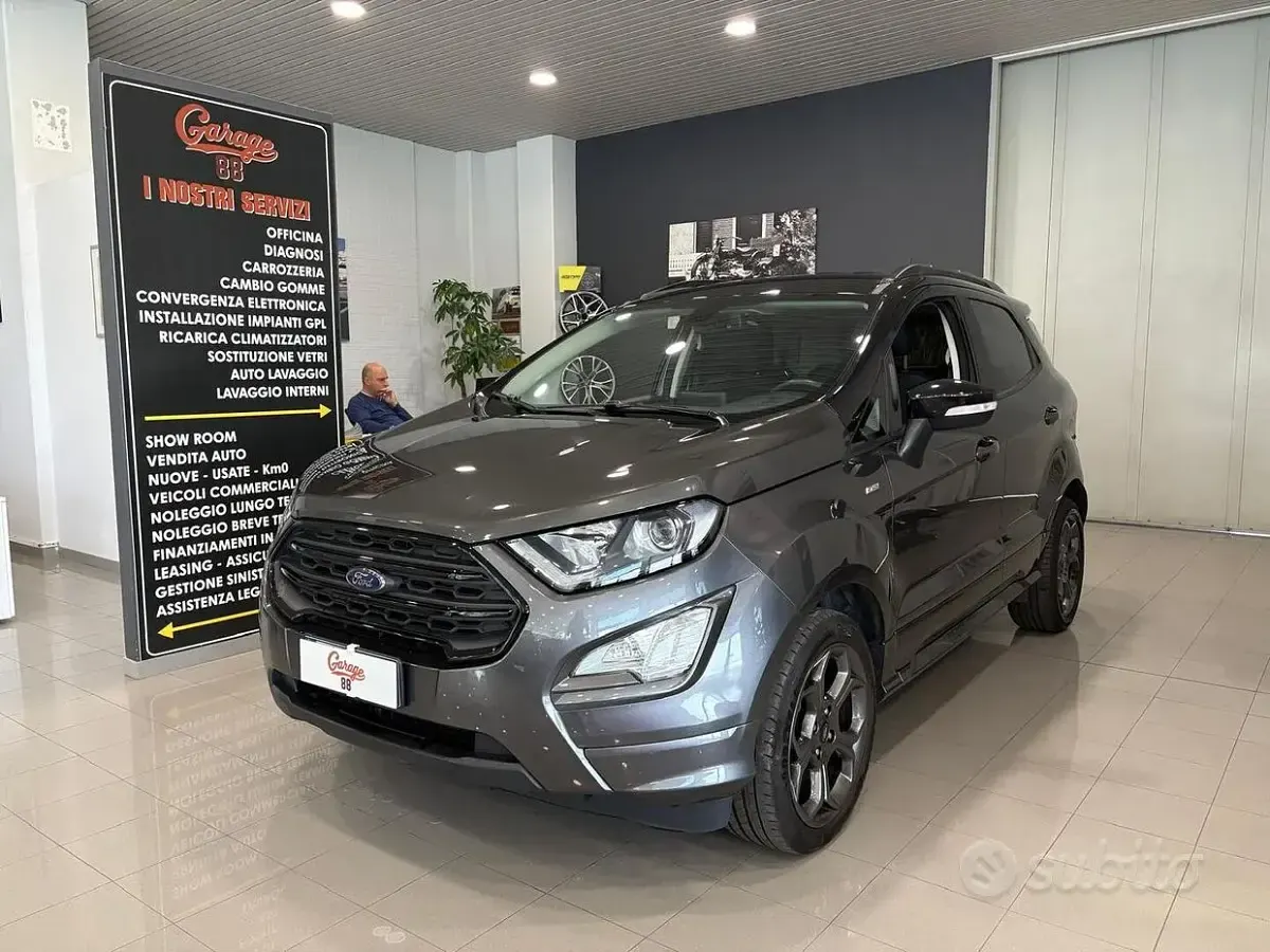Usado Ford Ecosport ST-Line 100 HP (73 kW) 2019 Cinzento SUV