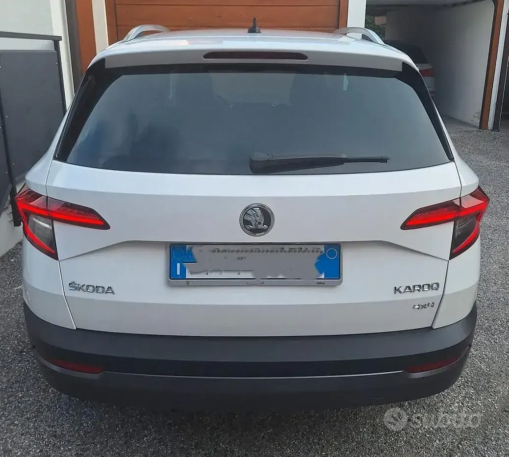 Usata Skoda Karoq Style 150 CV (110 kW) 2018 Bianco SUV