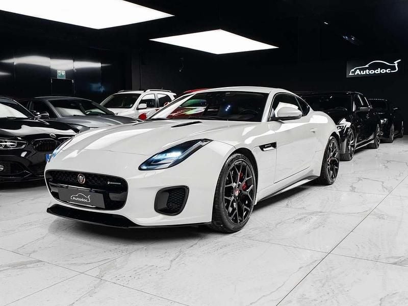 Usata Jaguar F-Type R-Dynamic 300 CV (220 kW) 2019 Bianco Coupé