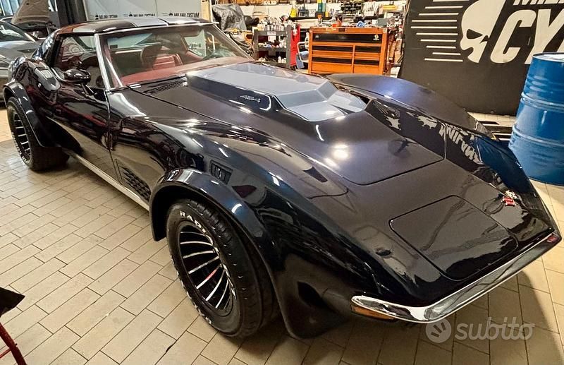 Usata Chevrolet Corvette C3 600 CV (441 kW) 1970 Blu Coupé